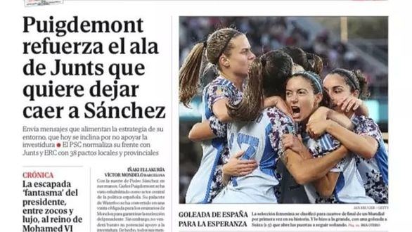 Las portadas de este domingo