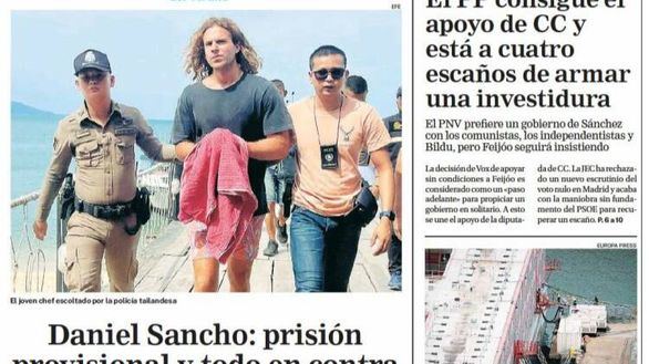 Las portadas de este martes