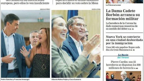 Las portadas de este jueves