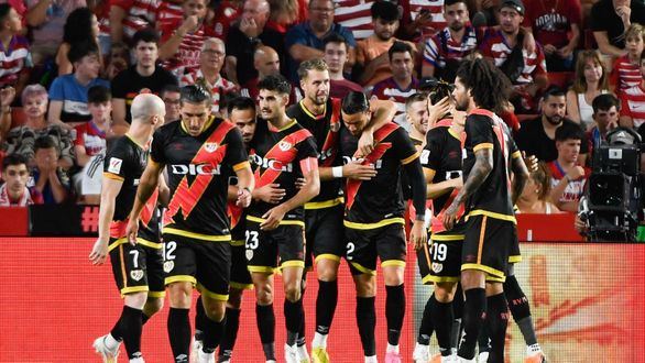 LaLiga. El Rayo colidera el campeonato tras conquistar Granada