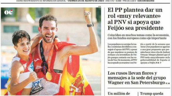 Las portadas de este viernes