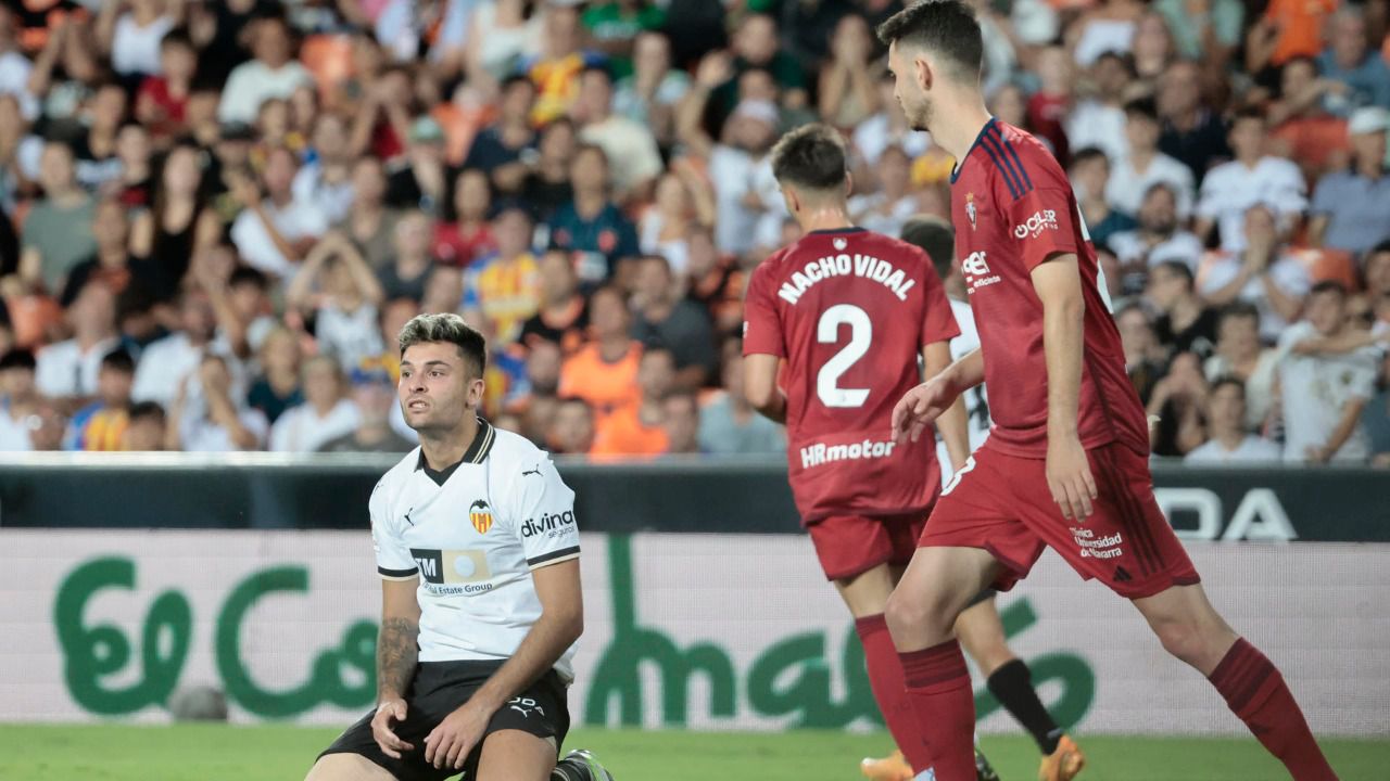 LaLiga. Osasuna toma Mestalla y frena la racha triunfal del Valencia ...