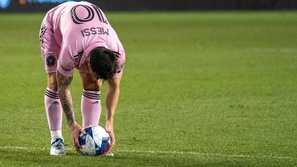 Primer 'pinchazo' de Messi con el Inter Miami