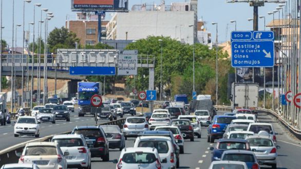 Tráfico lento en las salidas de Madrid y otras vías del país en la vuelta de las vacaciones