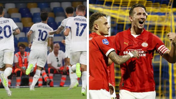 La Lazio sorprende al Nápoles y el PSV de De Jong lidera la Eredivise