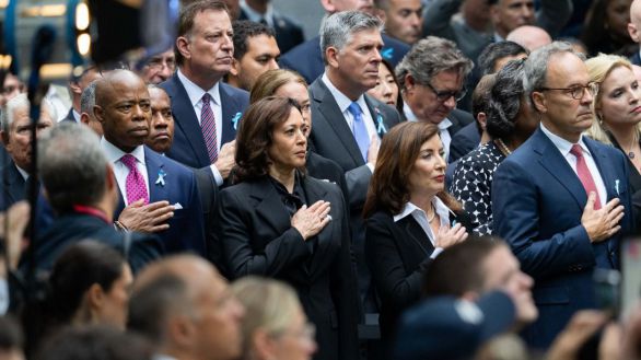 La vicepresidenta y el alcalde de Nueva York presiden los actos de homenaje del 11-S