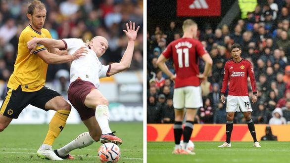 Premier League. Tropiezos mayúsculos del Manchester City y del United