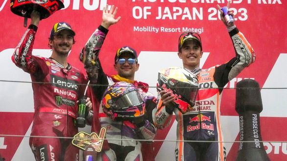 GP Japón. Jorge Martín roza el liderato tras firmar su tercer triunfo con Marc Márquez tercero