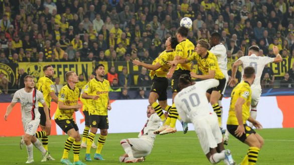 Liga de Campeones. El Dortmund y el Milan se complican la vida con su empate
