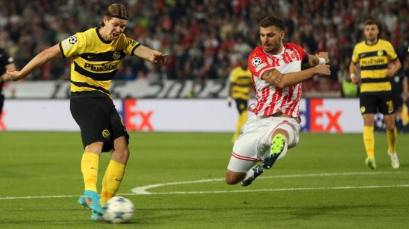 Liga de Campeones. El Estrella Roja rasca un punto ante el Young Boys