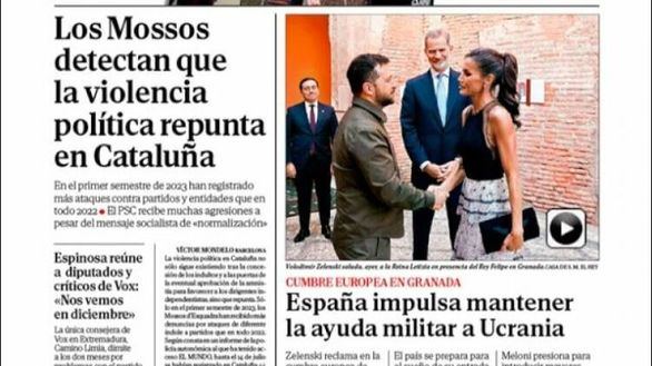 Las portadas de este viernes