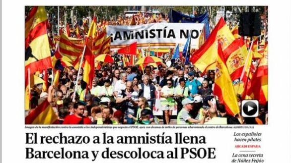 Las portadas de los periódicos de este lunes, 9 de octubre