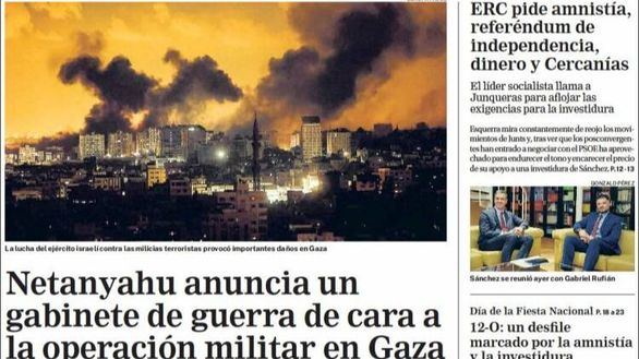Las portadas de los periódicos de este jueves, 12 de octubre