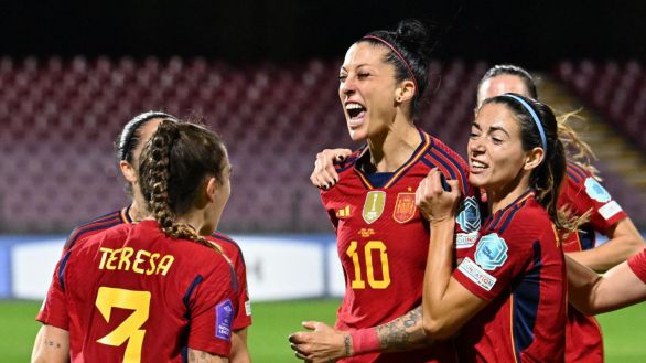Liga de Naciones. Jenni Hermoso conquista Italia en su regreso triunfal con España