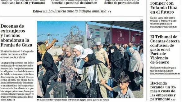 Las portadas de este jueves