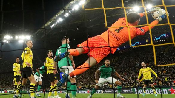 Liga de Campeones. El Newcastle saudí se estrella en Dortmund