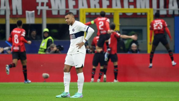 Liga de Campeones. El Milan renace a costa del PSG de Mbappé