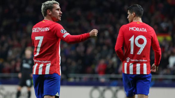 La dupla Griezmann-Morata comanda al Atlético más goleador en casi 70 años