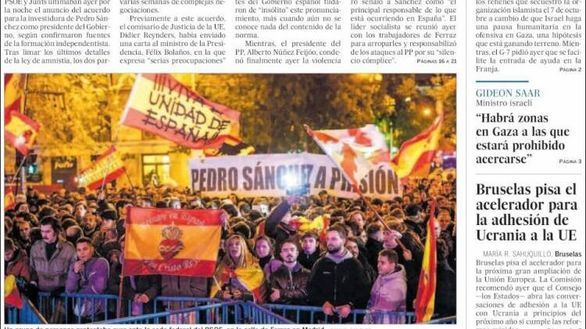 Las portadas de este jueves