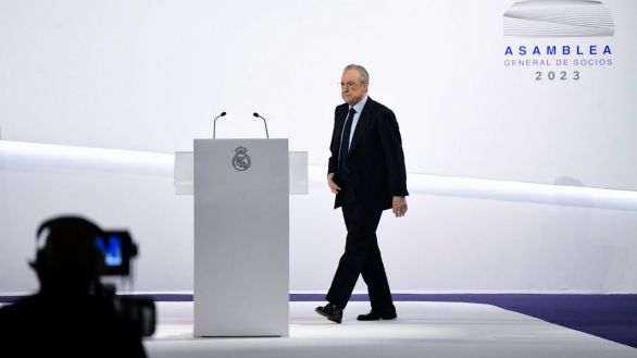 Florentino Pérez contesta a Laporta: 