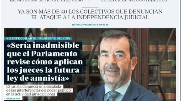 Las portadas de este domingo