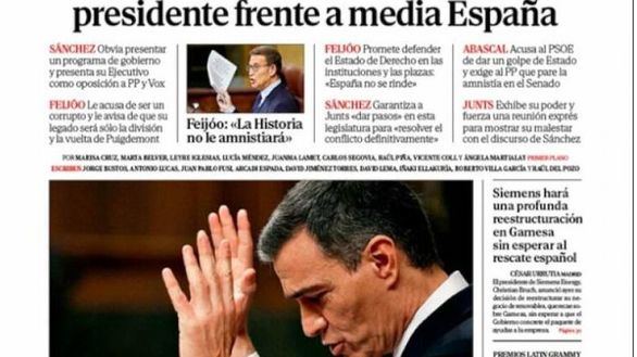 Las portadas de este jueves
