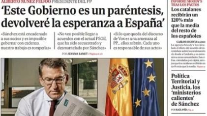 Las portadas de los periódicos de este lunes, 20 de noviembre
