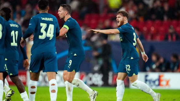 Liga de Campeones. El PSV elimina al Sevilla con una dura remontada