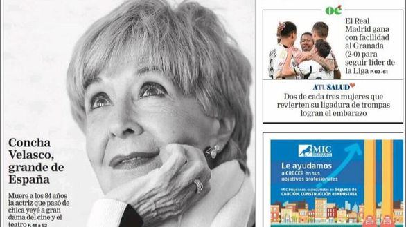 Las portadas de este domingo