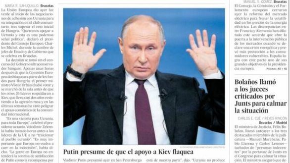 Las portadas de este viernes