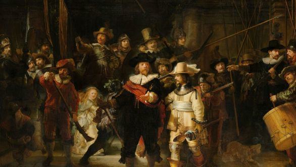 Descubren una inusual capa de plomo en La ronda de noche , obra maestra de Rembrandt
