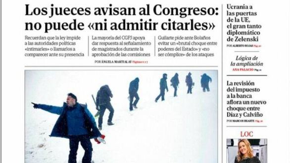 Las portadas de este sábado