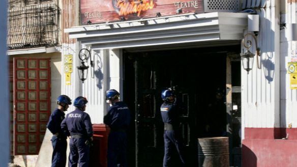 Las salidas de emergencia de la discoteca incendiada en Murcia estaban cerradas con candados