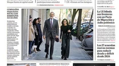 Las portadas de este jueves