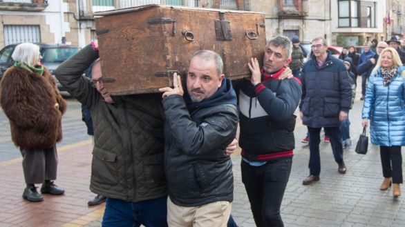 Almarza y San Andrés de Soria revalidan su tradición del traslado del arca