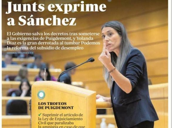 Las portadas de este jueves