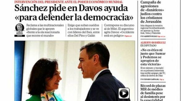Las portadas de este jueves