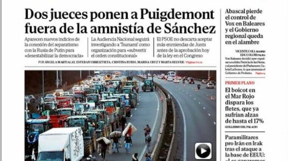 Las portadas de este martes