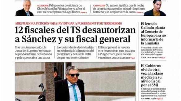 Las portadas de los periódicos de este miércoles
