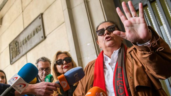 María del Monte, tranquila, asegura que no ha recuperado nada de lo que le robaron