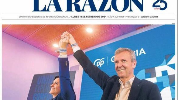 Las portadas de este lunes