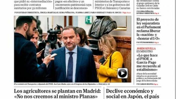 Las portadas de este jueves