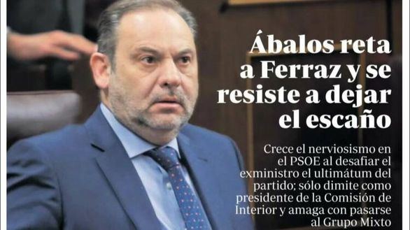 Las portadas de este martes