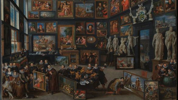 El Prado muestra uno de los mejores ejemplos del género 'gabinete de coleccionista'