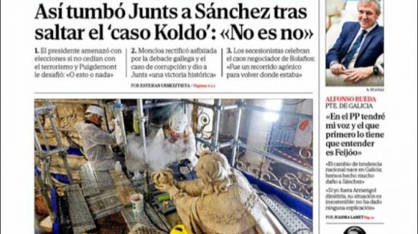 Las portadas de este domingo, 10 de marzo