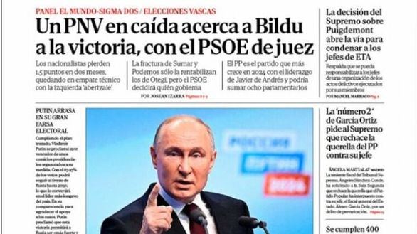 Las portadas de los periódicos de este lunes
