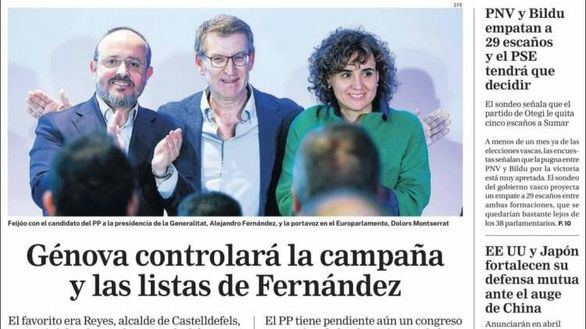 Las portadas de los periódicos de este jueves, 28 de marzo
