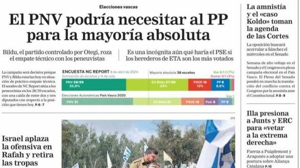 Las portadas de los periódicos de este lunes