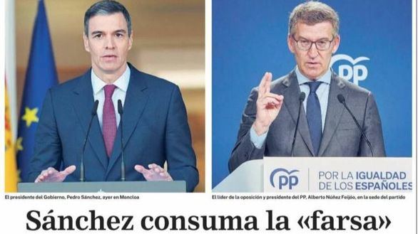Las portadas de los periódicos