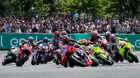 GP Francia. Jorge Martín lidera el festival español en el esprint
